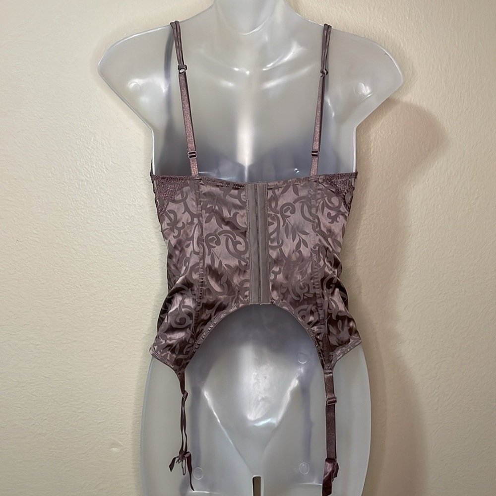 Vintage Y2K Rare Victorias Secret Pure Silk & Lace Lingerie Bustier Corset NWT - Picture 5 of 9